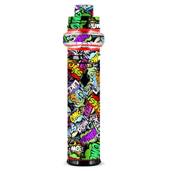 Pow Bang Omg Like Stickerlap Sticker Bomb Smok stick V9 Max Skin Online Sale