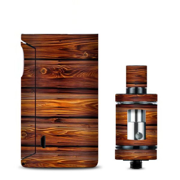 Red Deep Mahogany Wood Pattern Vaporesso Drizzle Fit Skin Online Hot Sale