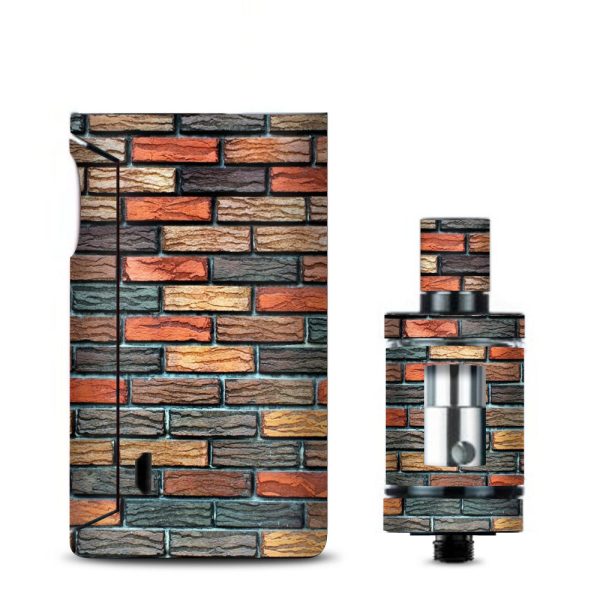 Colorful Brick Wall Design Vaporesso Drizzle Fit Skin Fashion