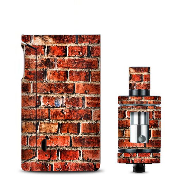 Red Brick Wall Rough Brickhouse  Vaporesso Drizzle Fit Skin For Sale