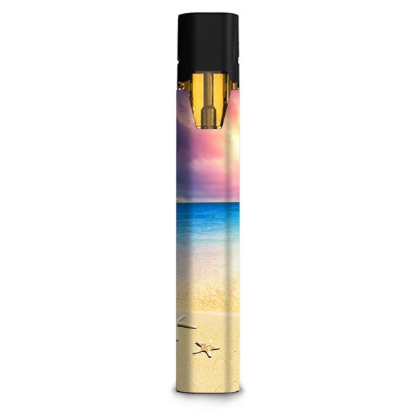 Starfish On The Sand Beach Sunset Stiiizy starter stick Skin For Cheap