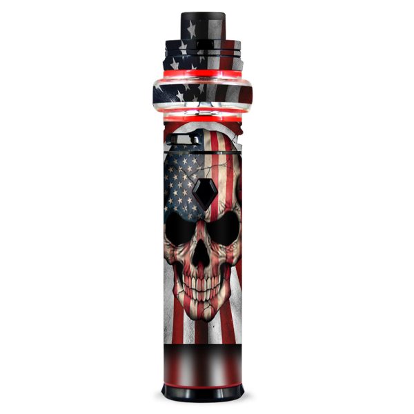 America Skull Military Usa Murica Smok stick V9 Max Skin Sale