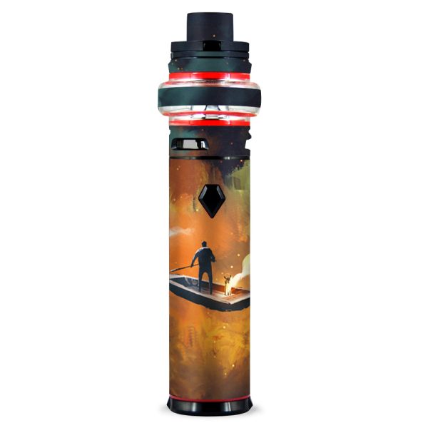 Orange Red Blue Galaxy Boat Smok stick V9 Max Skin Supply