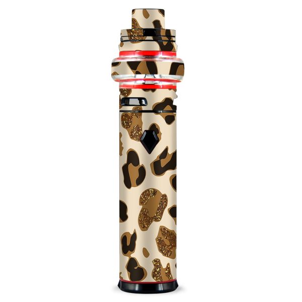 Brown Leopard Skin Pattern Smok stick V9 Max Skin Fashion