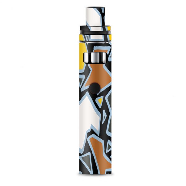 Pop Art Stained Glass Smok Stick AIO Skin For Cheap