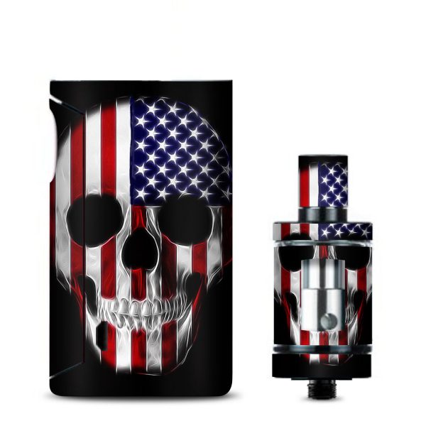 American Skull Flag In Skull Vaporesso Drizzle Fit Skin Online Sale