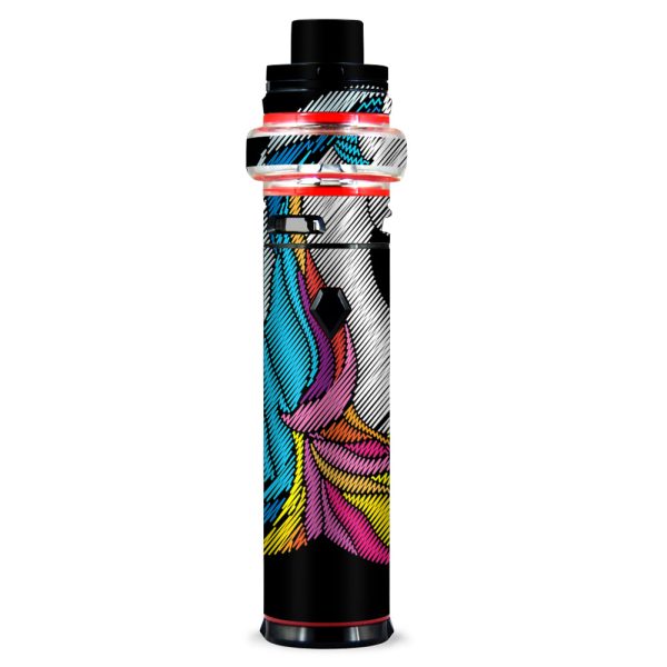 Colored Unicorn Abstract Smok stick V9 Max Skin Hot on Sale