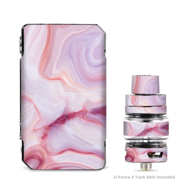 Pink Stone Marble Geode VooPoo Drag 2 Skin Fashion