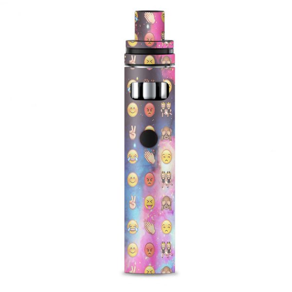 Emojis In Galaxy Space Peace Smok Stick AIO Skin Discount