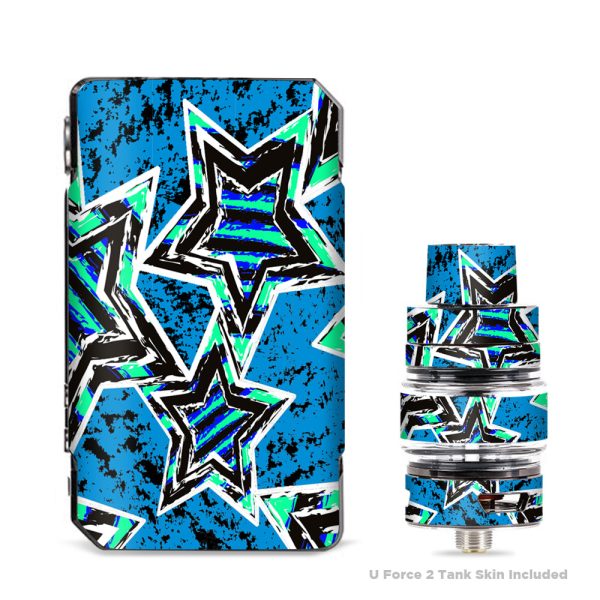 Blue 80 S Pop Art Stars VooPoo Drag 2 Skin Online Sale