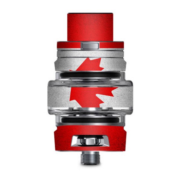 Flag Canada Grunge Distressed Country Smok TFV8 Big Baby V2 Tank Skin For Discount