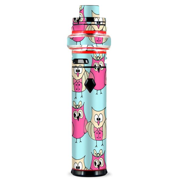Cartoon Owls Husband Wife Smok stick V9 Max Skin For Sale