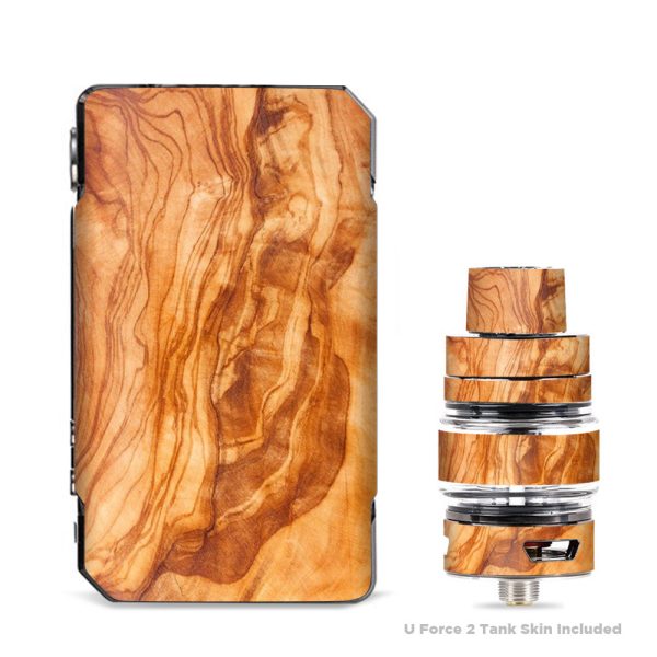 Marble Wood Design Cherry Mahogany VooPoo Drag 2 Skin Online now