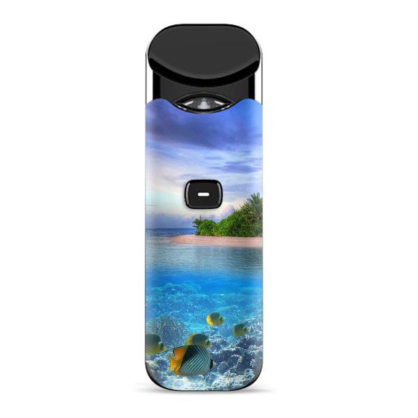 Underwater Snorkel Tropical Fish Island Smok Nord Skin Hot on Sale