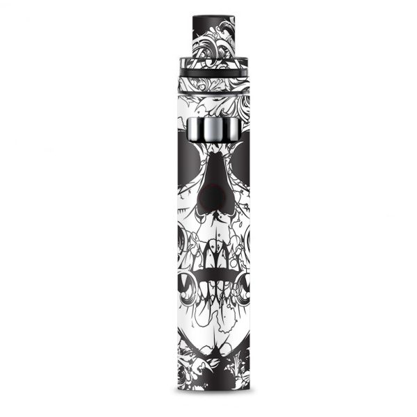 Crazy Lineart Skull Design Smok Stick AIO Skin Discount