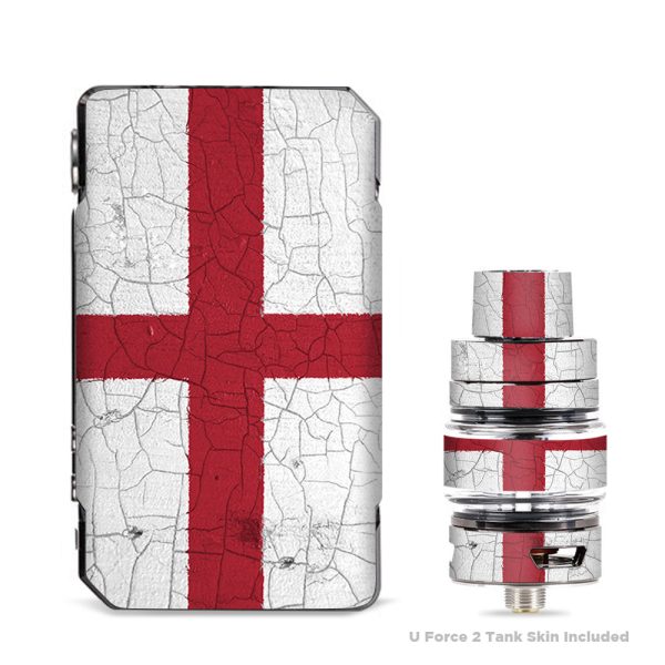 Flag England Grunge Distressed Country VooPoo Drag 2 Skin Fashion