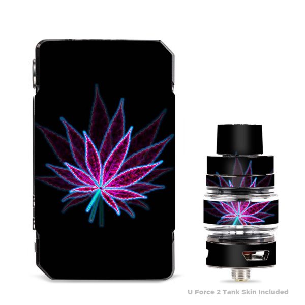 Pot Leaf Marijuana Psychedelic 3D Trippy VooPoo Drag 2 Skin Sale