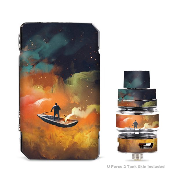 Orange Red Blue Galaxy Boat VooPoo Drag 2 Skin Cheap