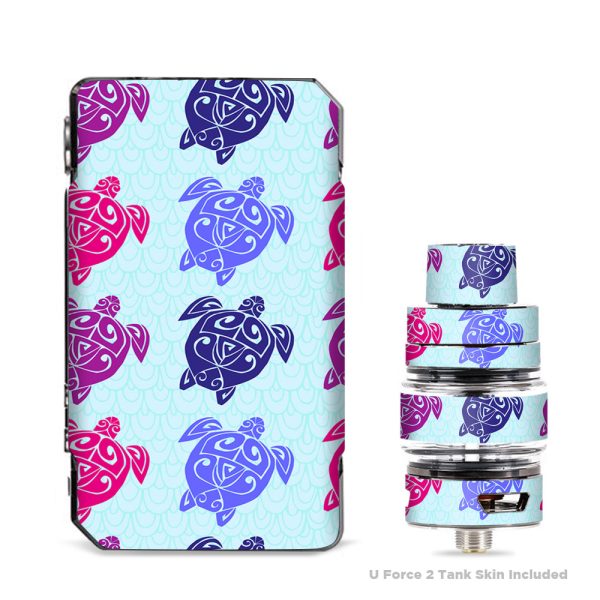 Turtles Colored Hawaiian VooPoo Drag 2 Skin Online Sale