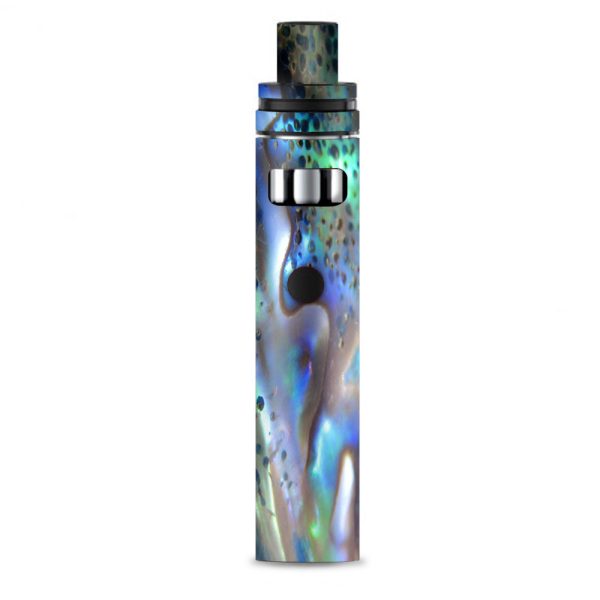 Abalone Pearl Sea Shell Green Blue Smok Stick AIO Skin For Sale