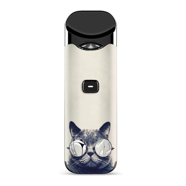 Cool Cat Kat Shades Glasses Tumblr Smok Nord Skin on Sale