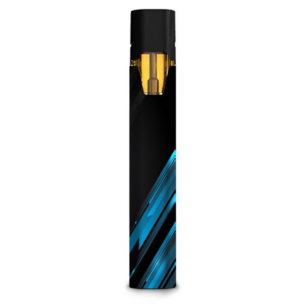 Black Blue Sharp Design Edge Stiiizy starter stick Skin on Sale