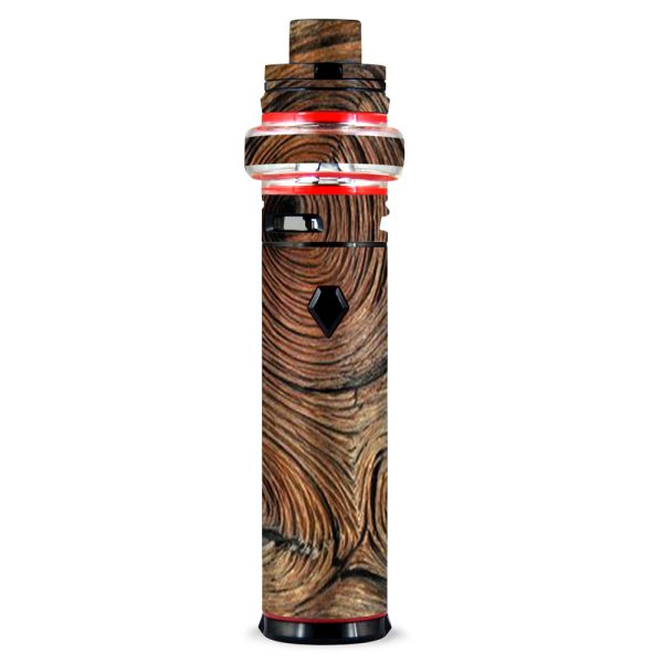 Wood Knot Swirl Log Outdoors Smok stick V9 Max Skin Online Sale