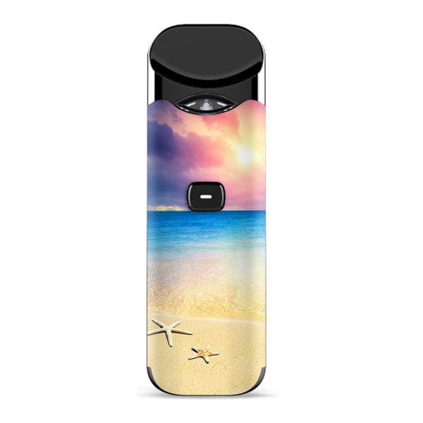 Starfish On The Sand Beach Sunset Smok Nord Skin Discount