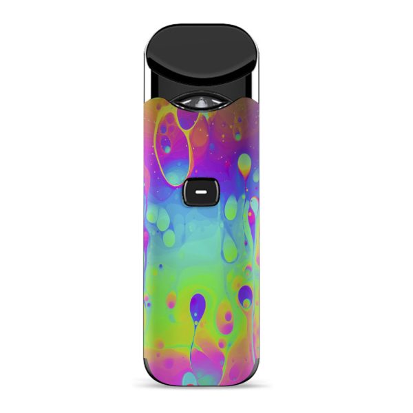 Trippy Tie Die Colors Dripping Lava Smok Nord Skin Fashion