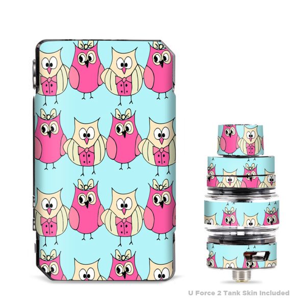 Cartoon Owls Husband Wife VooPoo Drag 2 Skin For Sale