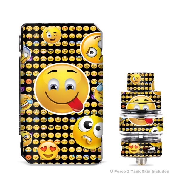 Silly Emojis VooPoo Drag 2 Skin Fashion