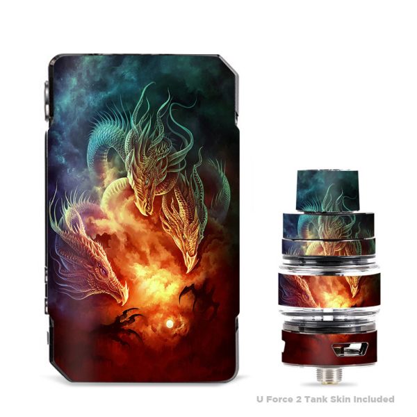 Dragons Fireball Magic VooPoo Drag 2 Skin Fashion