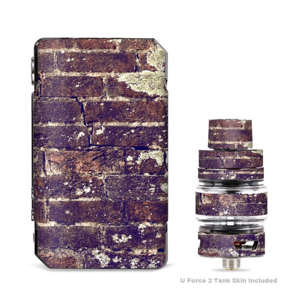 Aged Used Rough Dirty Brick Wall Panel VooPoo Drag 2 Skin Online Hot Sale