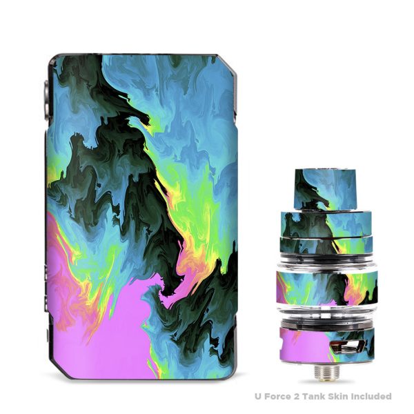 Water Colors Trippy Abstract Pastel Preppy VooPoo Drag 2 Skin Hot on Sale
