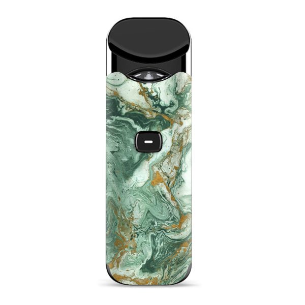 Marble Paint Swirls Green Smok Nord Skin on Sale