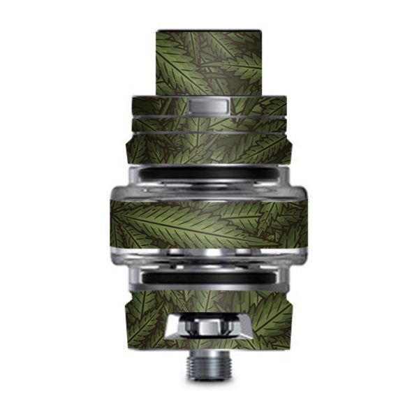 Marijuana Leaves Pot Weed Smok TFV8 Big Baby V2 Tank Skin Discount