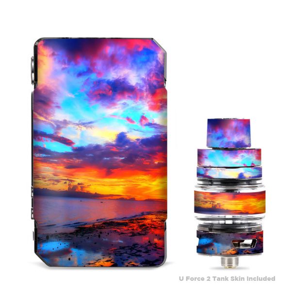 Beautiful Landscape Water Colorful Sky VooPoo Drag 2 Skin Online Sale
