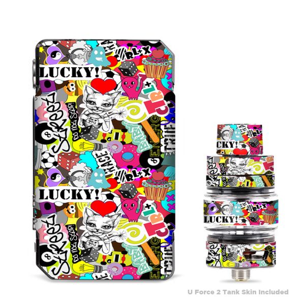 Art Lucky Stickerslap VooPoo Drag Mini Skin Cheap