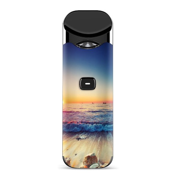 Beach Tide Water Rocks Sunset Smok Nord Skin Hot on Sale