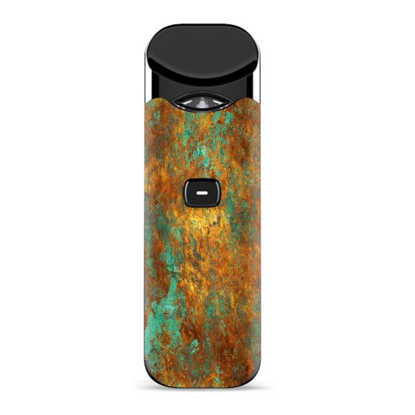 Copper Patina Metal Panel Smok Nord Skin Supply