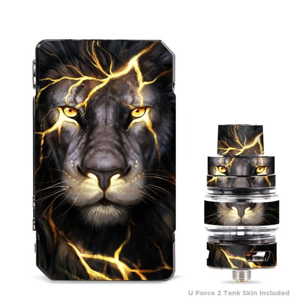Lion Gold Lightening Fierce VooPoo Drag Mini Skin Online Hot Sale