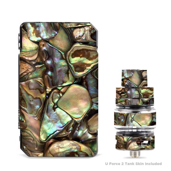 Gold Abalone Shell Large VooPoo Drag 2 Skin Supply