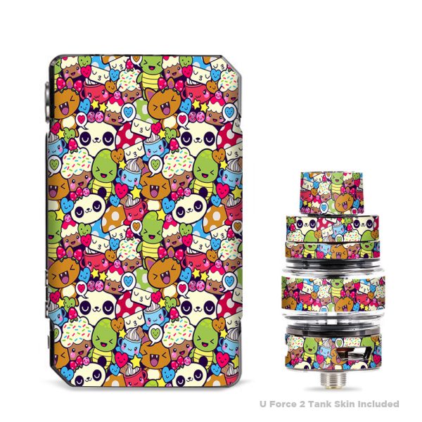 Panda Anime Cartoon Stickerslap VooPoo Drag Mini Skin For Discount