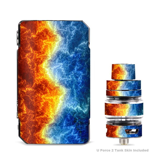Fire And Ice  VooPoo Drag 2 Skin on Sale