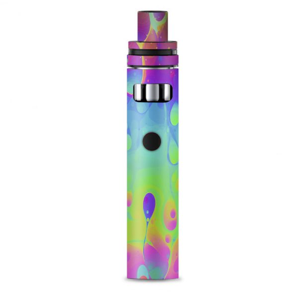 Trippy Tie Die Colors Dripping Lava Smok Stick AIO Skin Sale