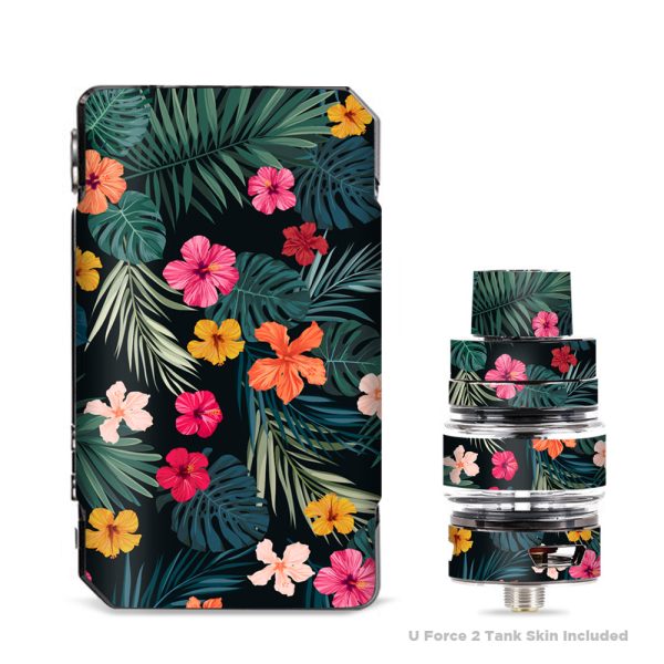 Hibiscus Flowers Tropical Hawaii VooPoo Drag 2 Skin For Discount