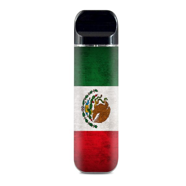 Flag Mexico Grunge Distressed Country Smok Novo Skin Hot on Sale