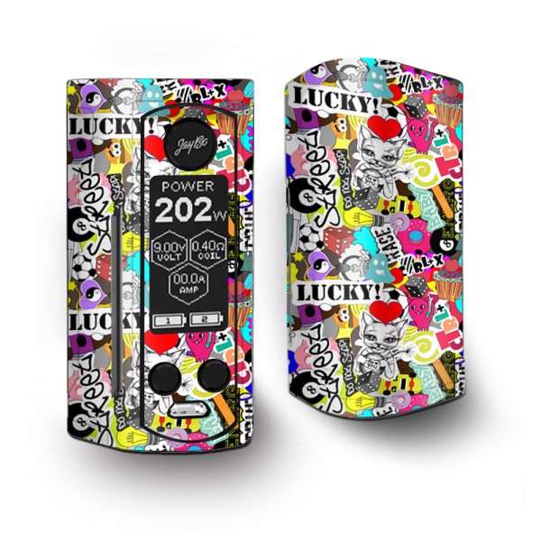 Art Lucky Stickerslap Vaporesso Armour Kit Skin Fashion