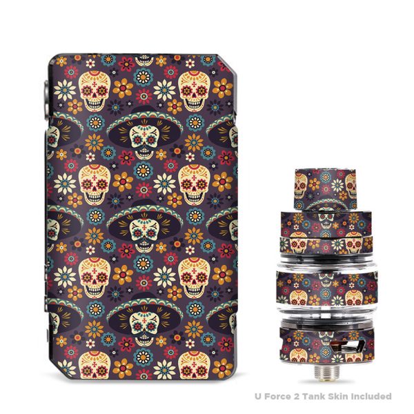 Sugar Skulls Sombrero Day Of The Dead VooPoo Drag Mini Skin Cheap