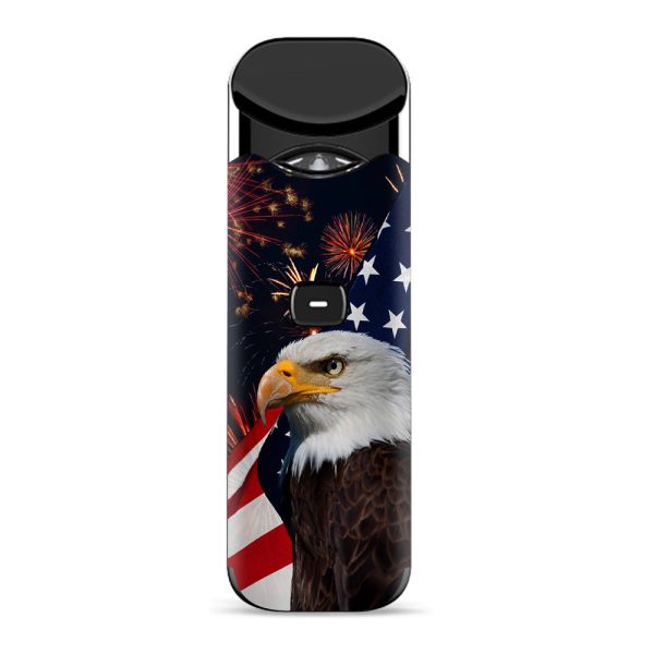 Eagle America Flag Independence Smok Nord Skin Fashion